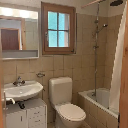 Grand Moderne Et Calme Avec Vue, Balcon Et Parking Couvert Appartement Evolène